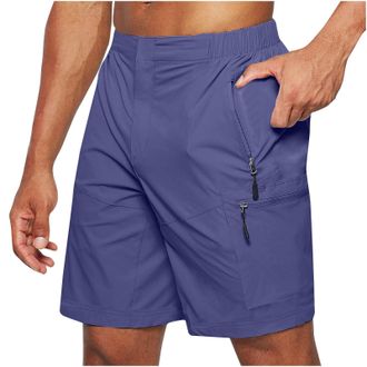 Generic Mens Hiking Shorts Quick Dry, Mens Lightweight Walking Shorts Mens Shorts Cargo Quick Dry Walking Outdoor Climbing with Multi-Pockets Breathable Sport