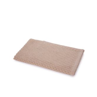 KASANOVA Asciugamano viso cotone Pop Corn grigio chiaro