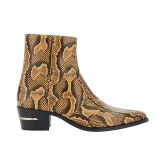 Amiri Schoenen, Heren, Bruin, 45 EU, Leer, Python Ma Pointy Boots