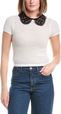Alice & Olivia Alice + Olivia Ciara Knit Top