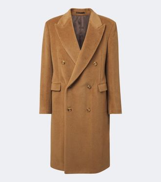 Lardini Double-breasted virgin wool coat