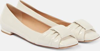 Gianvito Rossi Patent leather ballet flats