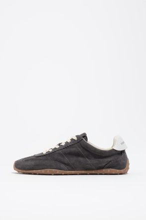 Bimba & Lola Suede Sneaker in Anthracite at Nordstrom, Size 35