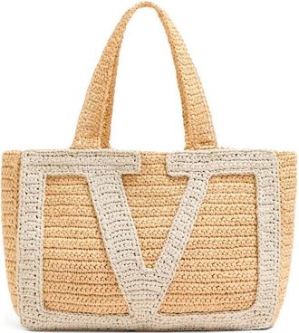 Valentino Garavani Viva Superstar Crochet Large Tote