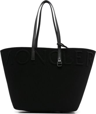 Moncler Small Very Tote Bag - Womens - Calf Leather/Polyester/Elastane