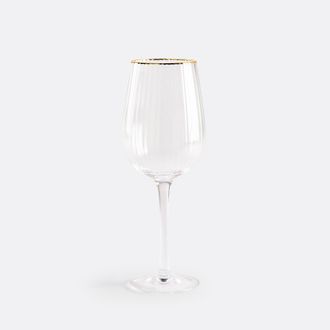 La Redoute Interieurs Set van 4 wijnglazen Lurik