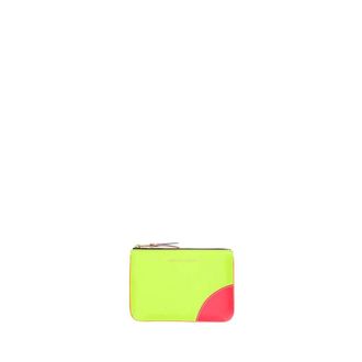 Comme Des Garçons Wallets & Cardholders, unisex, Yellow, Size: ONE SIZE Zip Wallet