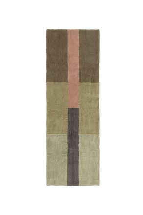 Lorena Canals Wool Rug Chroma Dusty Pink in Natural, Charcoal, Pink at Nordstrom, Size Medium