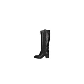 Lina Locchi Schoenen, Dames, Zwart, 43 EU, Leer, Ax 280 Over-knee Laarzen