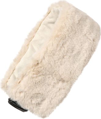 Apparis Eleni Faux Fur Headband in Latte at Nordstrom