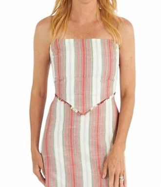 Sundays Gina Top In Sunshade Stripe