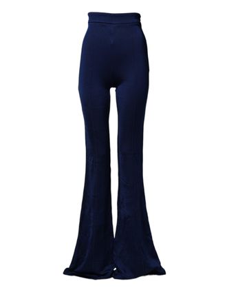 Elisabetta Franchi HighWaist Flare Leg Trouser Womens Pants (Pre-Owned)