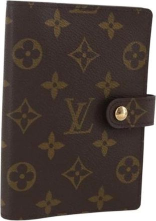 Louis Vuitton Pre-owned Accessories, female, Brown, Size: ONE SIZE Pre-owned Canvas Home-Office