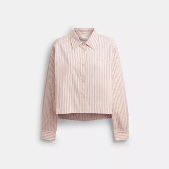 Coach Cotton Button Down
