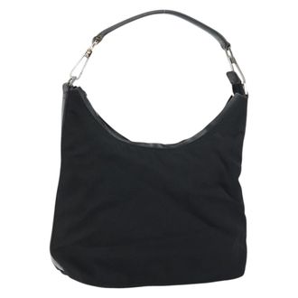 Proenza Schouler Zip Hobo Pebbled Leather Nylon Handbag (Pre-Owned)