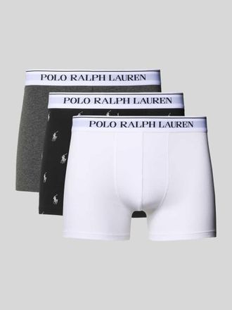 Ralph Lauren Trunks mit elastischem Bund im 3er-Pack in Weiss, Größe XL