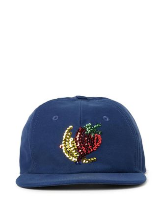 Sky High Farm Pet verfraaid met pailletten - Blauw
