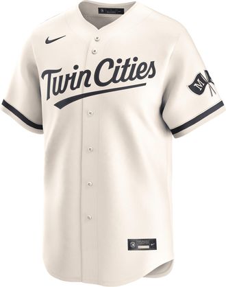 Nike Minnesota Twins Nike Mens Dri-FIT ADV MLB Limited Jersey in Brown | LM25MTA1TIS-1U2