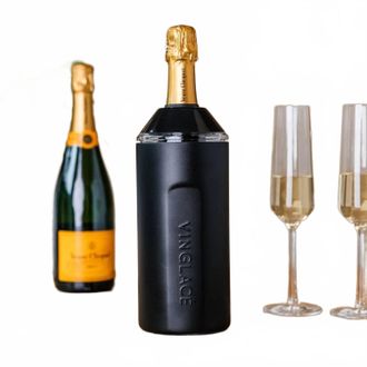 Vinglac&eacute; Wine Chiller In Black