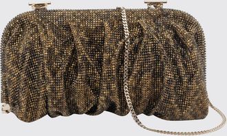 Benedetta Bruzziches Borsa mini Venus drappeggiata con cristalli e tracolla amovibile