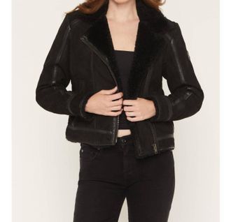 Mauritius Rila Leather Jacket In Black