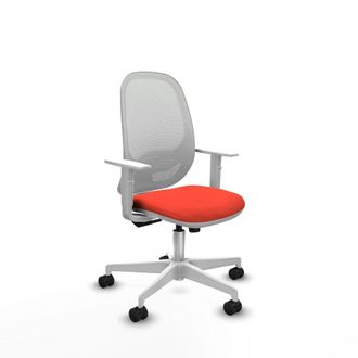 Piqueras y Crespo Silla De Oficina Cilanco Piqueras Y Crespo B4b026n Naranja Oscuro