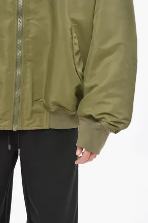 Hed Mayner Padded Nylon Bomber Jacket Hed Mayner