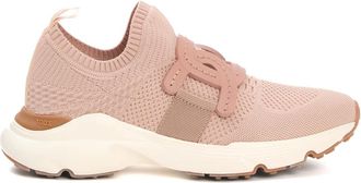 Tod's Rosa Slip-On Sneakers - Dames - Sneakers - Roze - 35 EU - Katoen - Schoenen