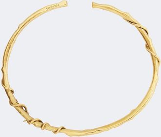 Saint Laurent Cassandre Mulberry necklace
