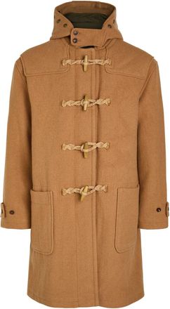 Polo Ralph Lauren Toggle Hooded Wool Coat - Camel - XL