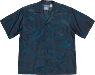 Blue Blue Japan Camicia con motivo astratto