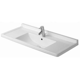 Duravit Lavabo Para Muebles Duravit Starck 3 105cm, 1 Agujero Para Grifo