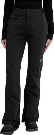 Peak Performance Stretch Softshell Ski Broeken - Dames - Ski broeken - Zwart - L - Polyester - Fitness