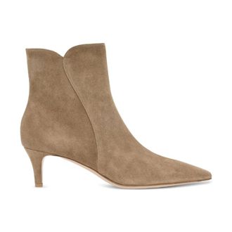 Gianvito Rossi Levy 55 Boot - Shoes - Mujer - Marr&oacute;n - 36 EU