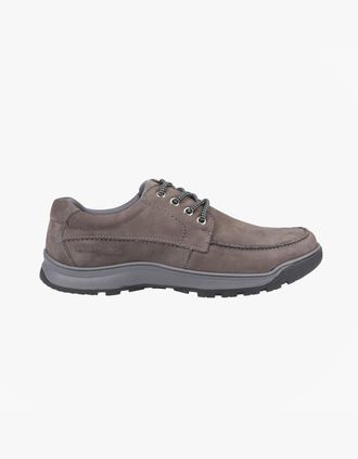 Hush Puppies Mens Hush Puppies TUCKER LACE Mens Lace Shoes Grey - Size: 11