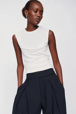 A Gold E Theodore Cashmere Blend Tank Top