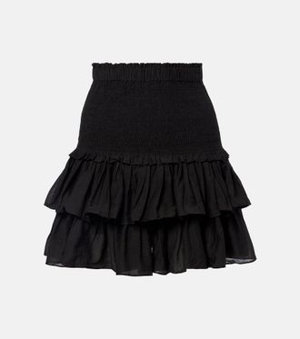 Isabel Marant Minifalda Naomi en mezcla de algod&oacute;n