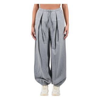 Sportmax Pantalones anchos - Trousers - Mujer - Gris - XS