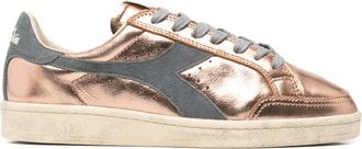 Diadora Sneakers met streep - Oranje