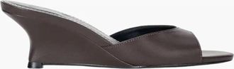 Staud Womens Brigitte Wedge In Espresso