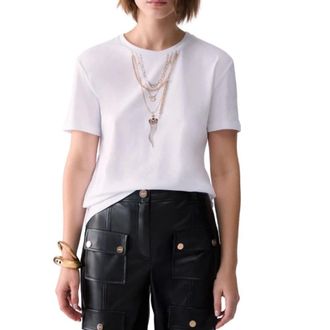 Liu Jo T-Shirt - female - Liu Jo - T-Shirts - White - S - Tops