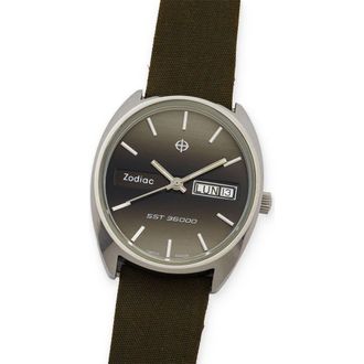 Fortela Zodiac Ellipse Watch in Brown at Nordstrom