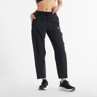 New Balance Trainingshose NEW BALANCE Sport Essentials Performance Woven Pant, Damen, Gr. XXL, N-Gr, schwarz, Obermaterial: 100% Polyester, Hosen Trainingshose, f