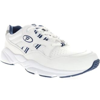Prop&eacute;t Propet Stability Walker Sneakers Mens N White Leather Walking Shoes RHS8243
