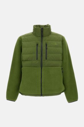 The North Face Green Quilted Logo Jacket