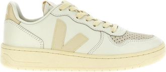 Veja V10 Extra Sneakers - Dames - Sneakers - Beige - 36 EU - Leer - Schoenen