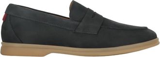 Bally Elegante Veelzijdige Loafer - Heren - Loafers - Blauw - 42 EU - Leer - Schoenen