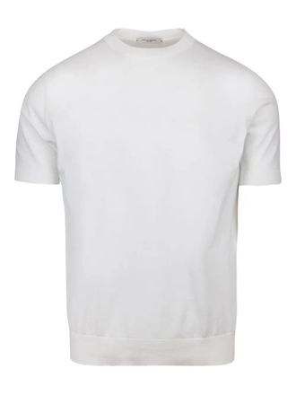 Paolo Pecora Fijngebreid T-shirt - Wit