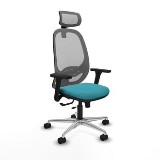 Piqueras y Crespo Silla De Oficina Piqueras Y Crespo Cilanco Gris Aluminio