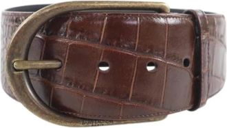 Saint Laurent Pre-owned Belts, female, Brown, Size: ONE SIZE Pre-owned Vintage Belt